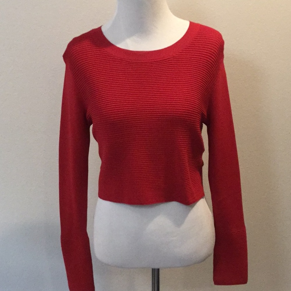 Red Crop Top